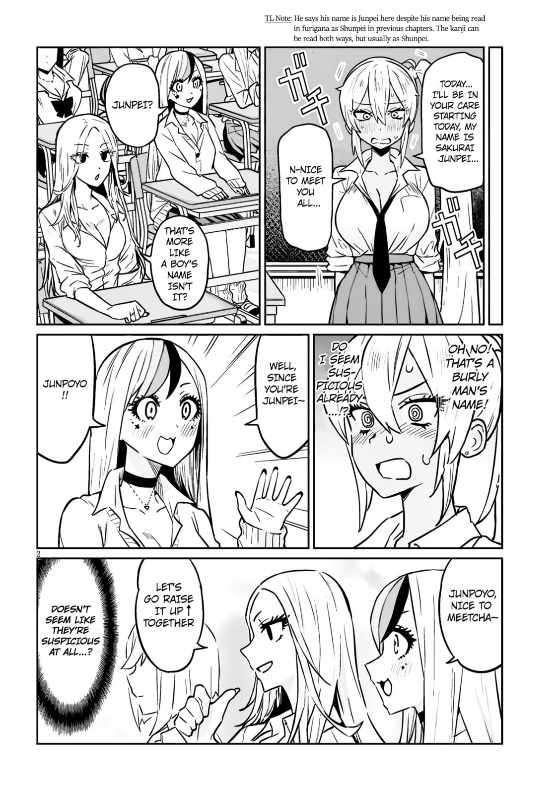 Danshi Koukousei Dakedo Gal ni TS shimashita – Chapter 3 page 1