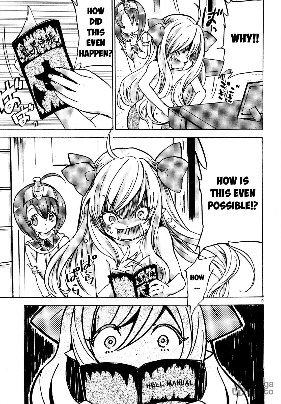Jyashin-chan Level Down page 9