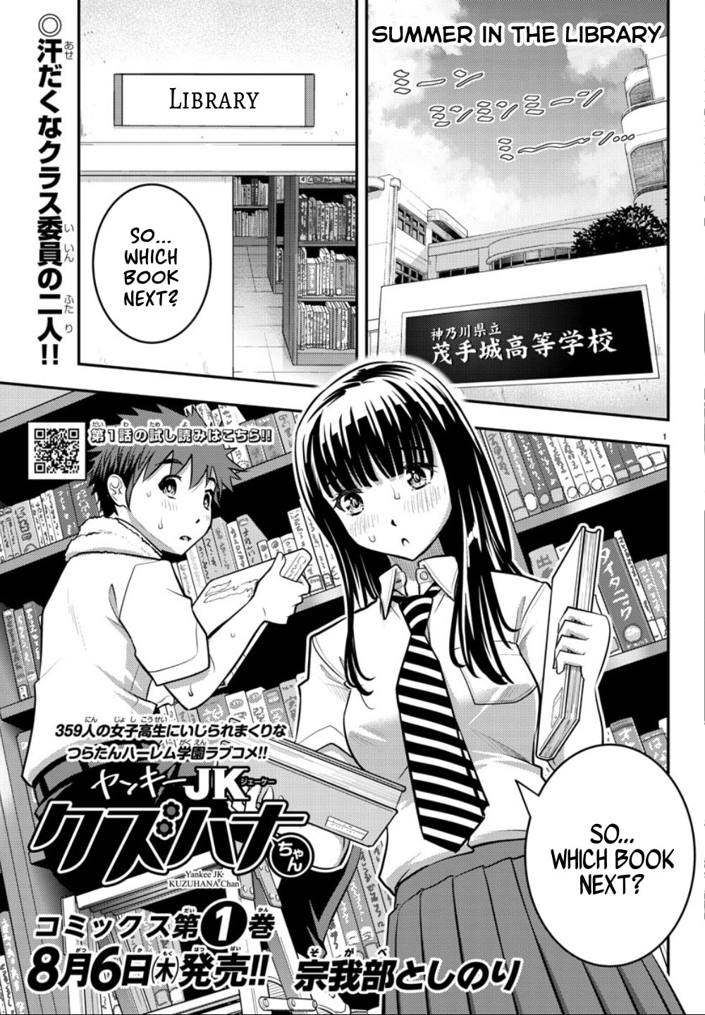 Summer in the Library page 0
