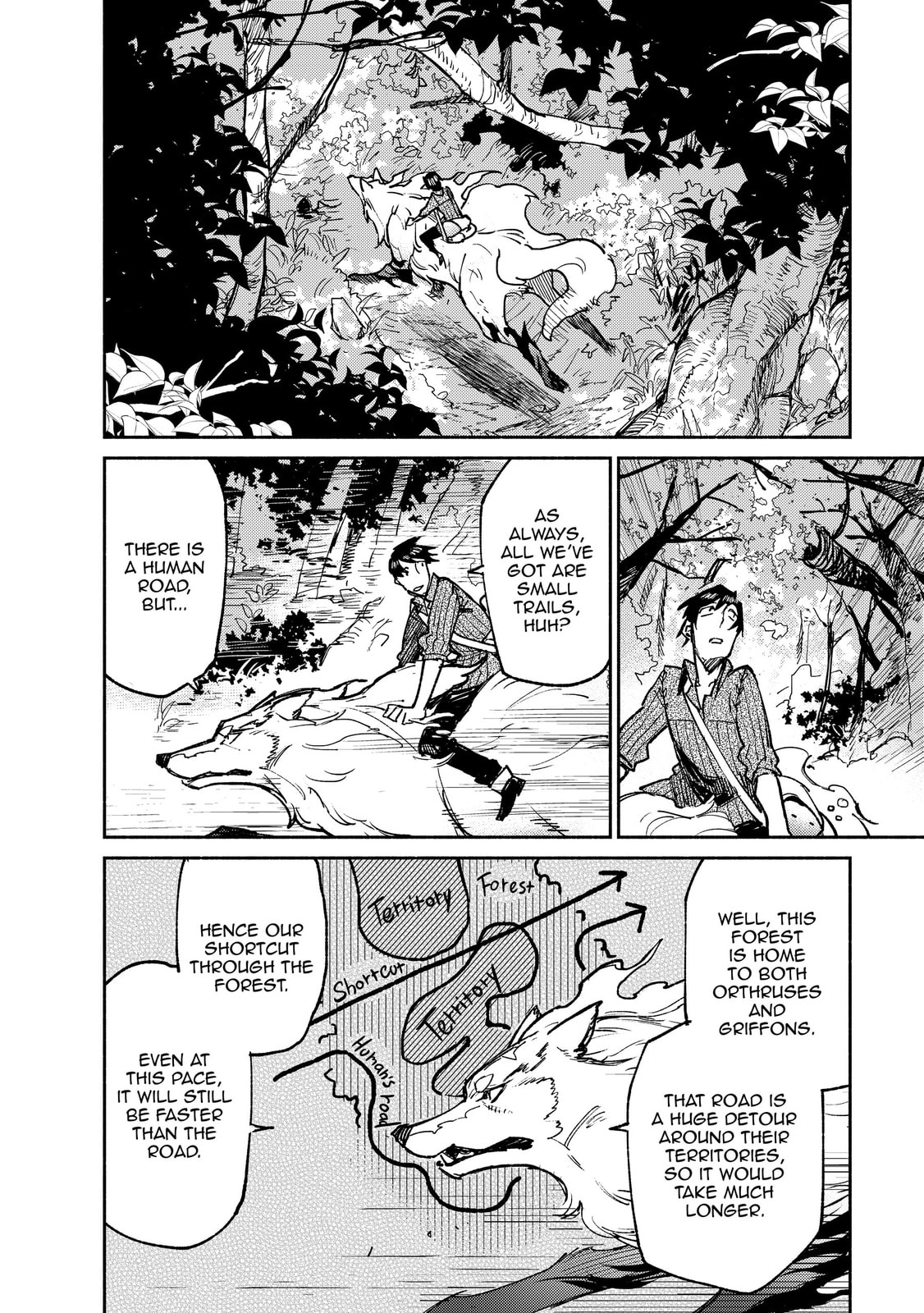 I Was Taken to a Forest with Boss-Class Monsters in It page 1