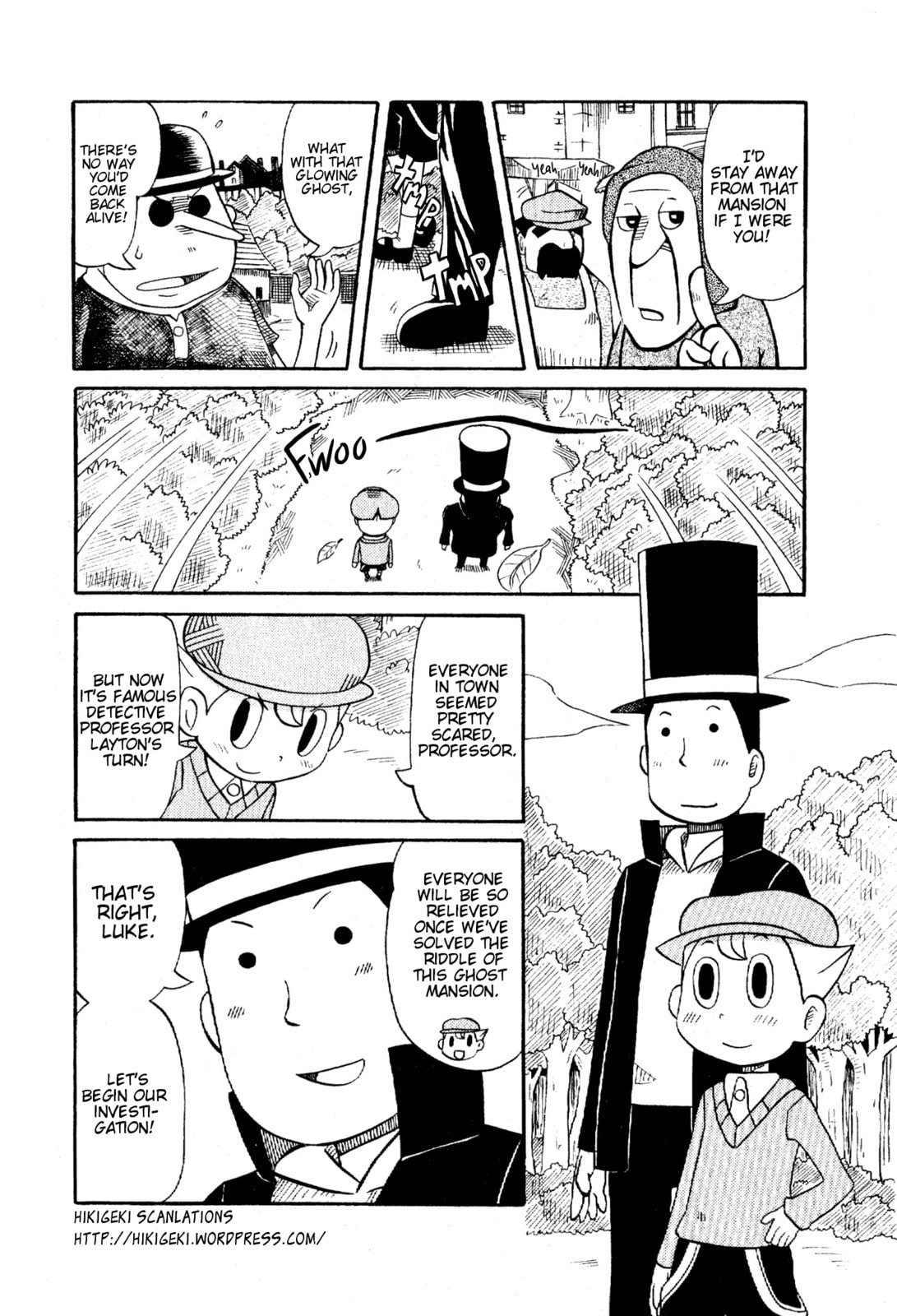 An English Gentleman Challenges the Terrifying Unknown! page 1