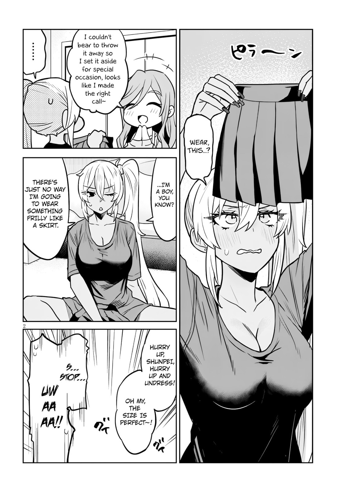 Danshi Koukousei Dakedo Gal ni TS shimashita – Chapter 2 page 1