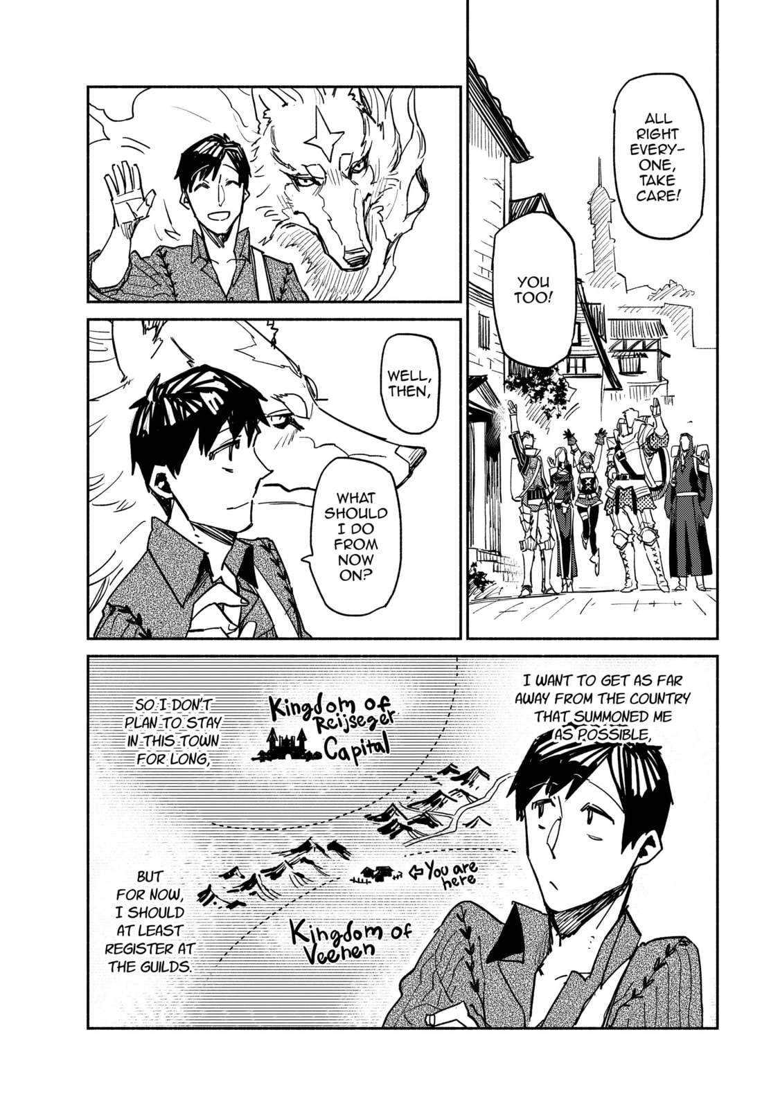 When I Tried to Approach the Border With a legendary Magic Beast in Tow. It Was Really Hard to Get In page 22