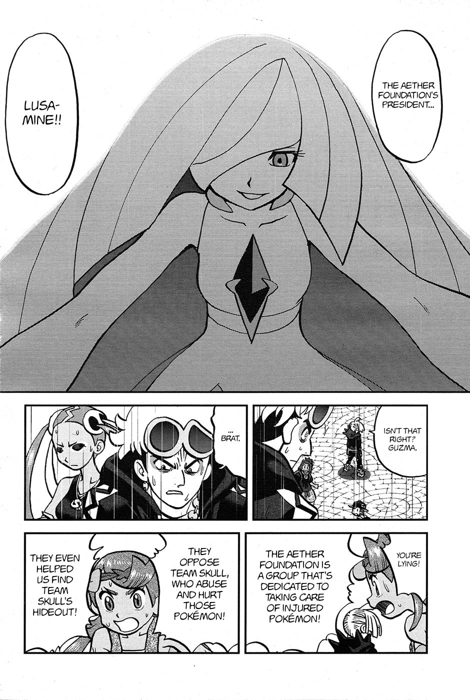 Truth!! Behind the Curtains of Team Skull! page 6