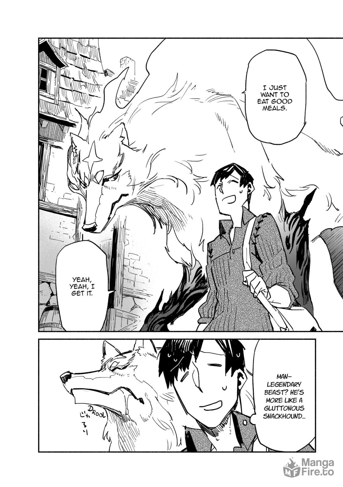 When I Tried to Approach the Border With a legendary Magic Beast in Tow. It Was Really Hard to Get In page 24