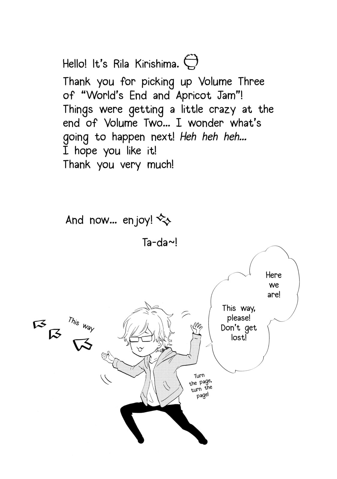 World's End and Apricot Jam – Chapter 11 page 1