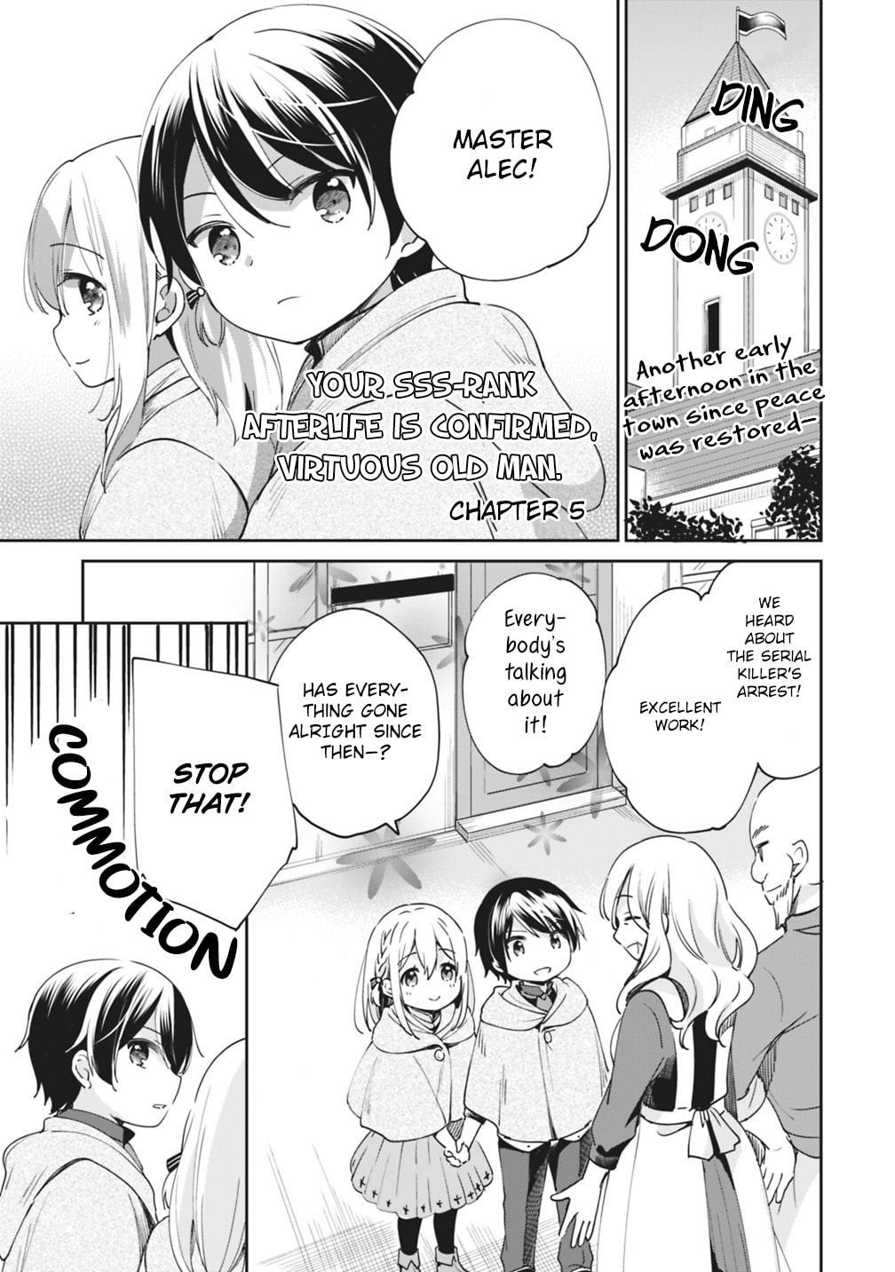 Zennin Ossan, Umarekawattara SSS Rank Jinsei ga Kakutei Shita – Chapter 5 page 0