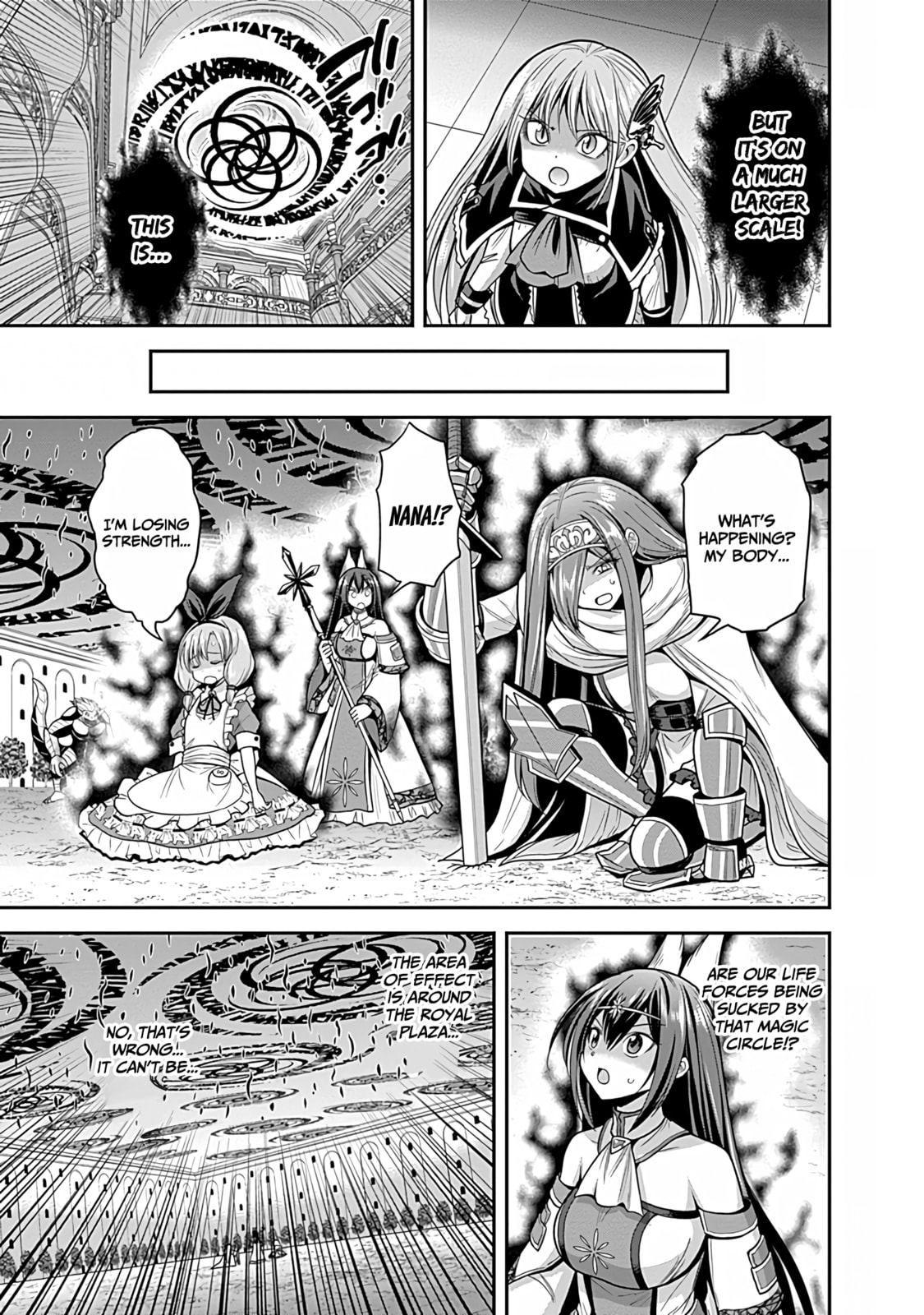 A Diabolical Witchcraft of Horror! Awaken, The Demon Sword's New Power! page 21
