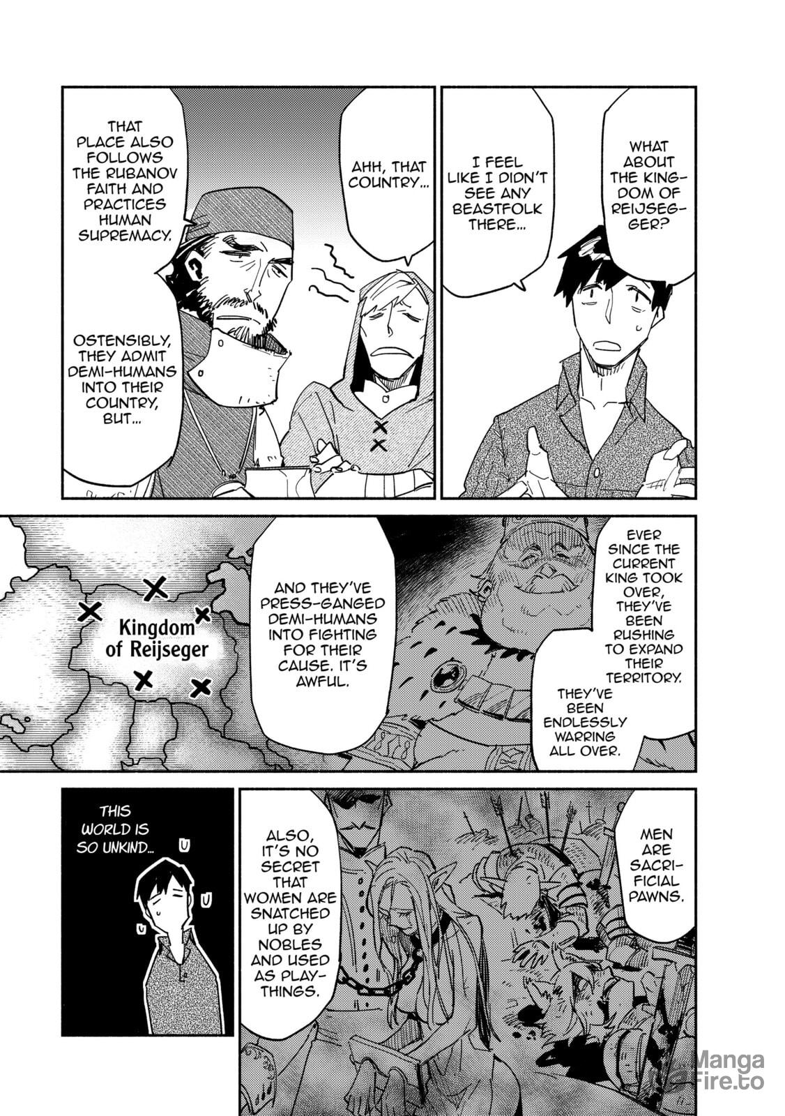 I Managed to Get a Map And Learn About the State of the World. But… page 14