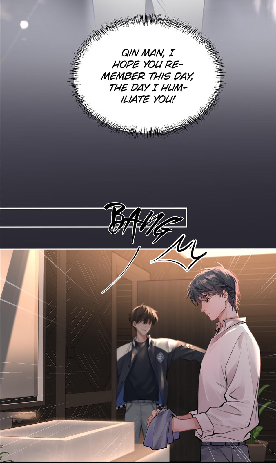 Why are you lying next to me?! page 18