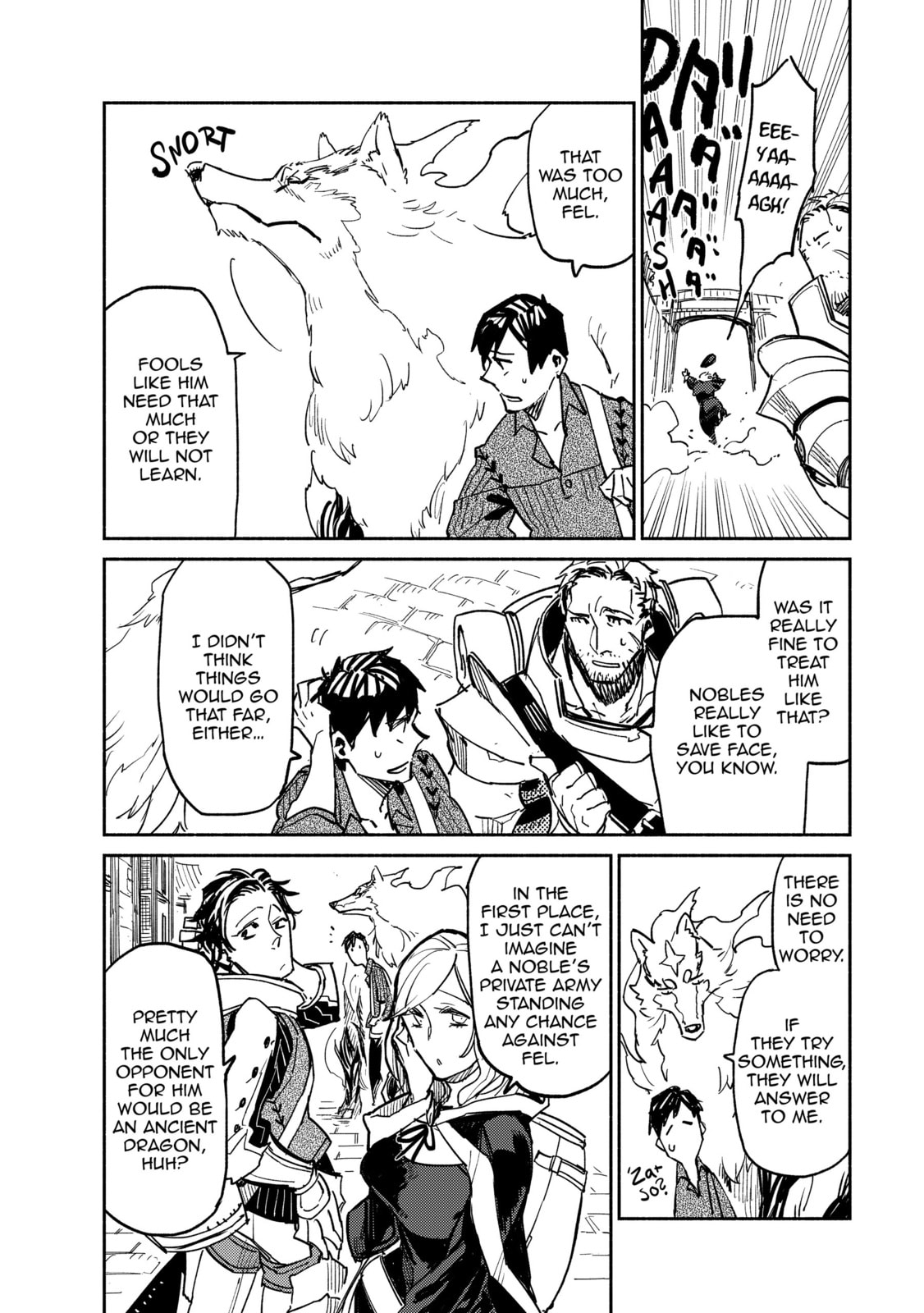 When I Tried to Approach the Border With a legendary Magic Beast in Tow. It Was Really Hard to Get In page 18