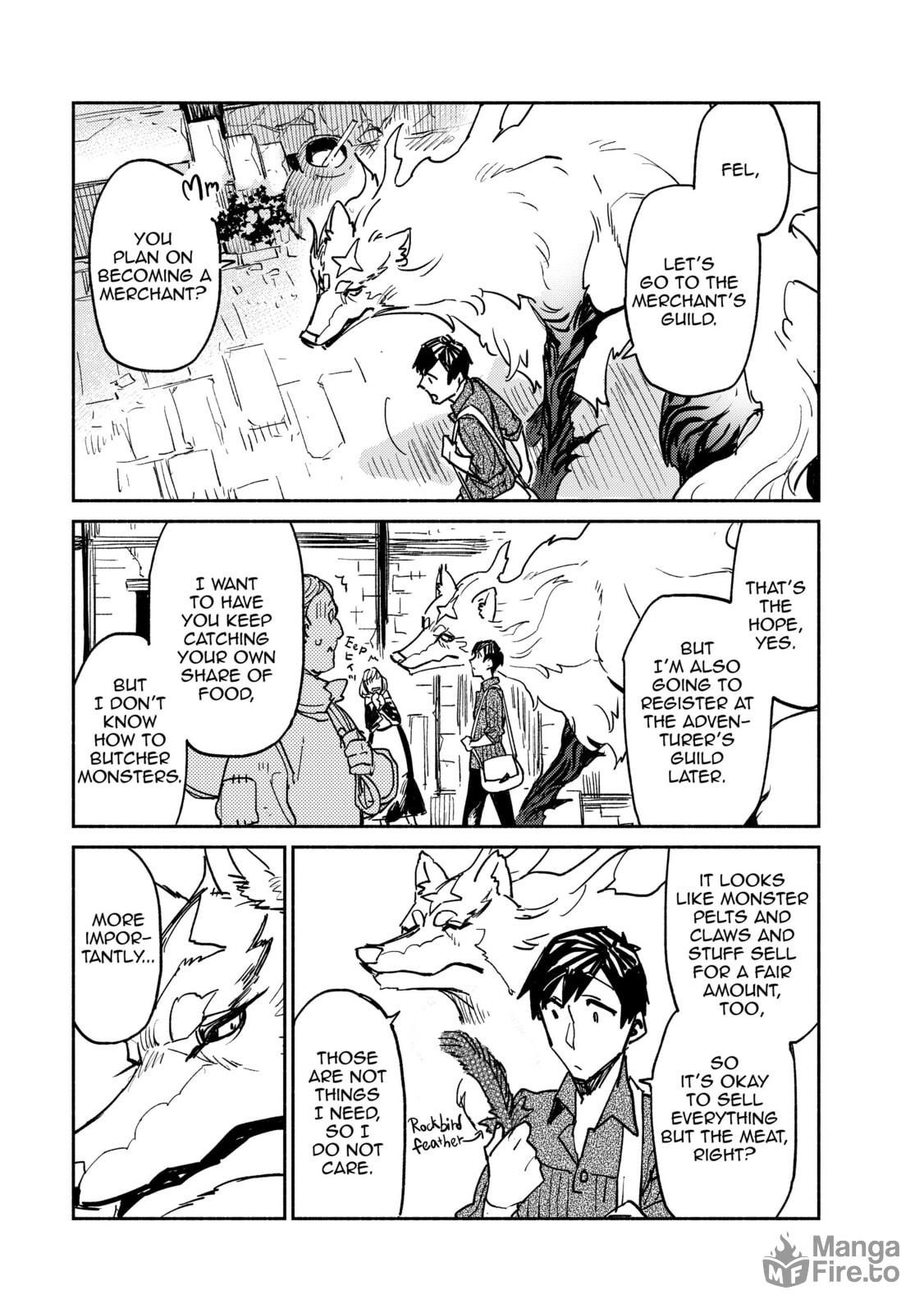 When I Tried to Approach the Border With a legendary Magic Beast in Tow. It Was Really Hard to Get In page 23