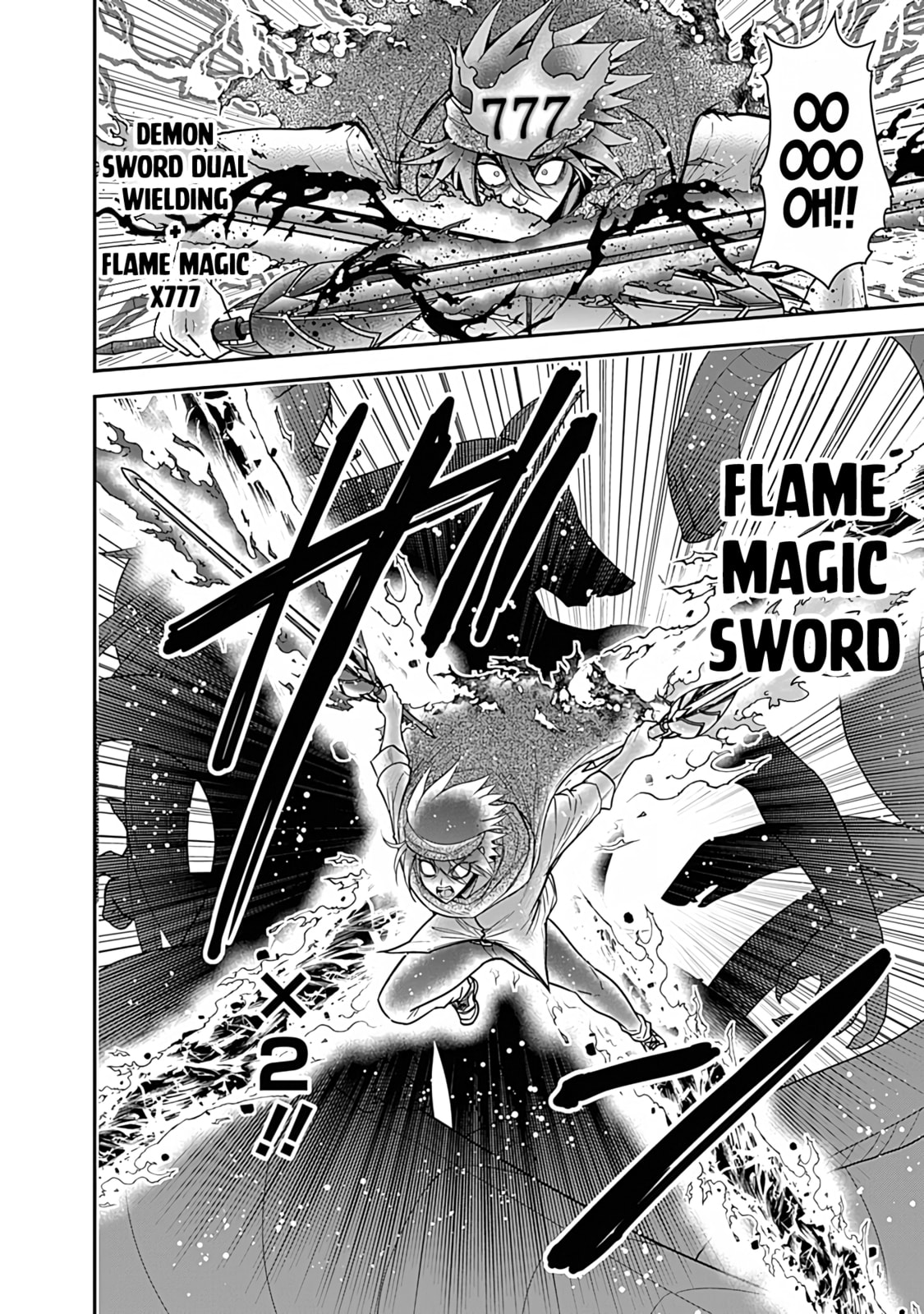 A Diabolical Witchcraft of Horror! Awaken, The Demon Sword's New Power! page 28