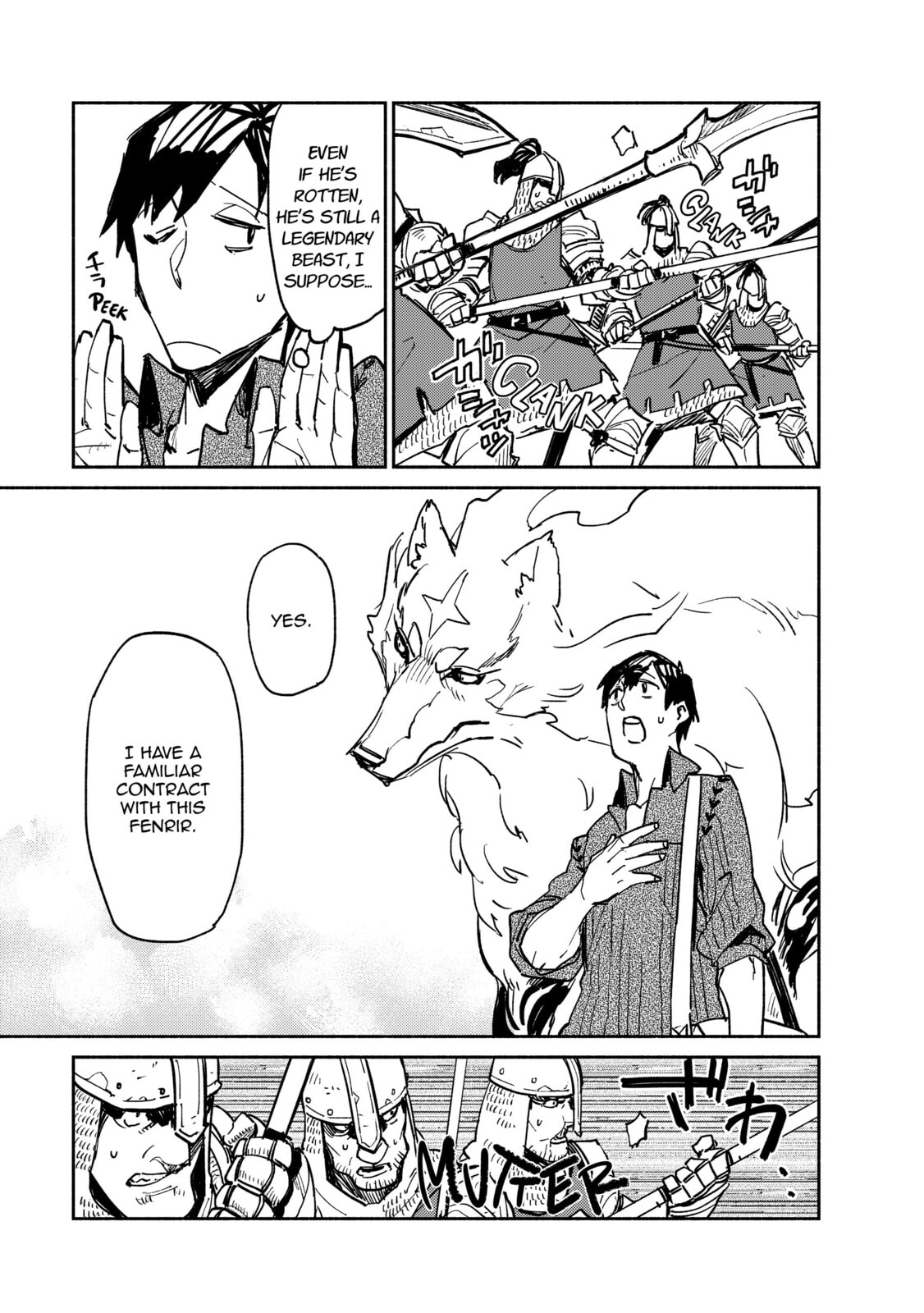 When I Tried to Approach the Border With a legendary Magic Beast in Tow. It Was Really Hard to Get In page 3