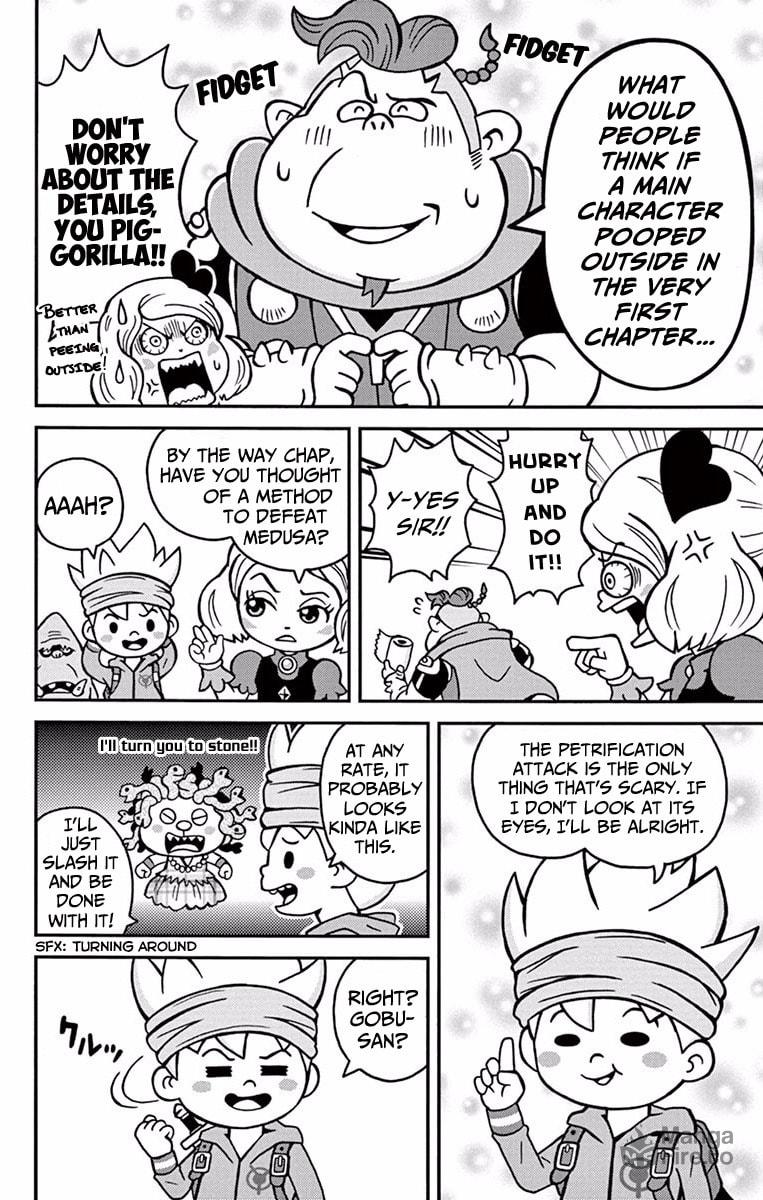 An adventure with exciting weapons and hilarious friends!! page 19