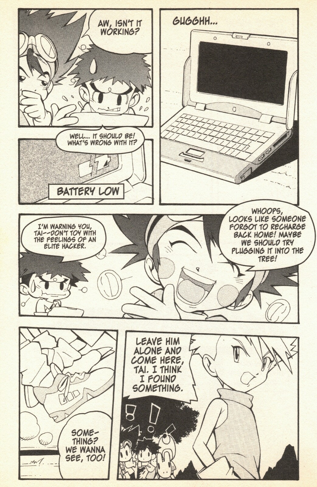 Izzy Meddles With Technology page 3