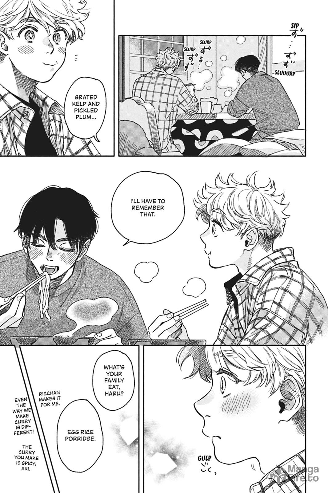 Let's Eat Together, Aki and Haru. – Chapter 23 page 8