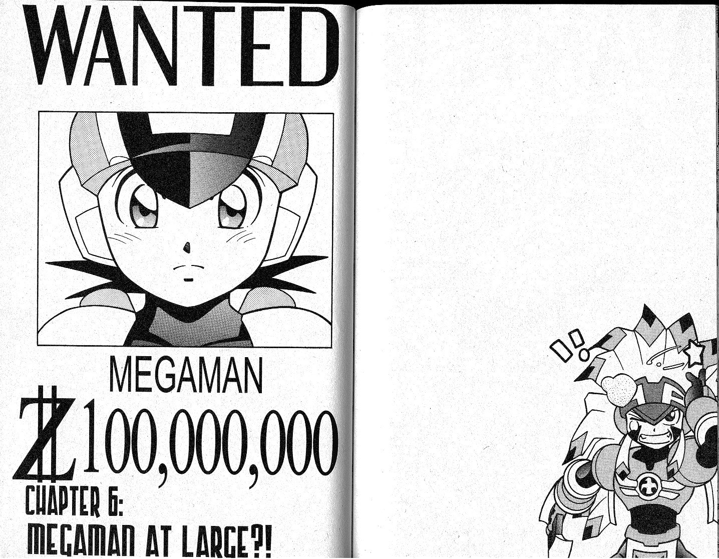 MegaMan at Large?! page 0