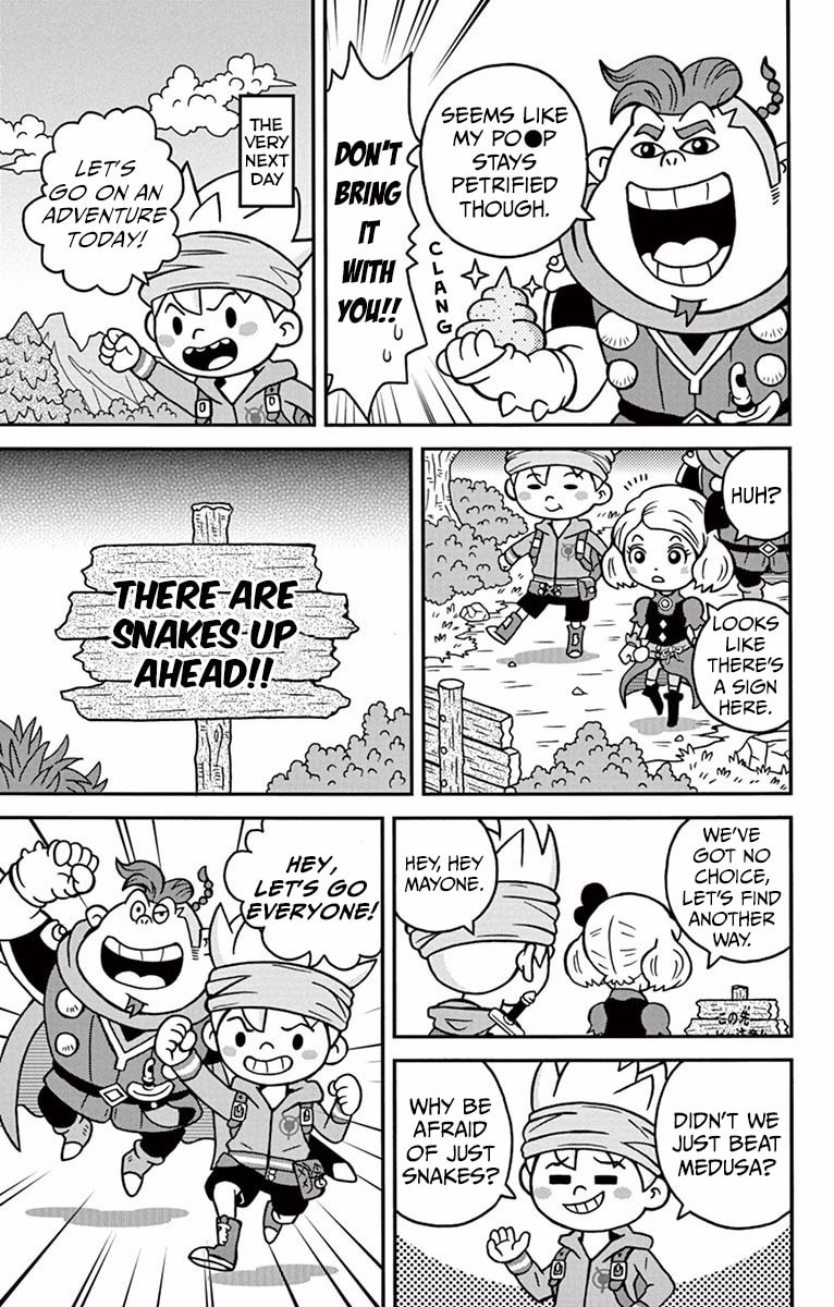 An adventure with exciting weapons and hilarious friends!! page 27