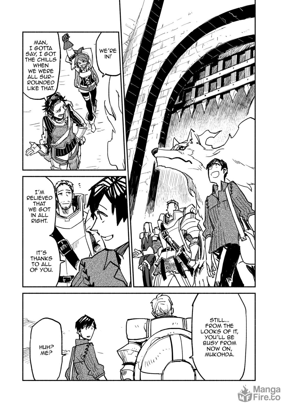 When I Tried to Approach the Border With a legendary Magic Beast in Tow. It Was Really Hard to Get In page 9