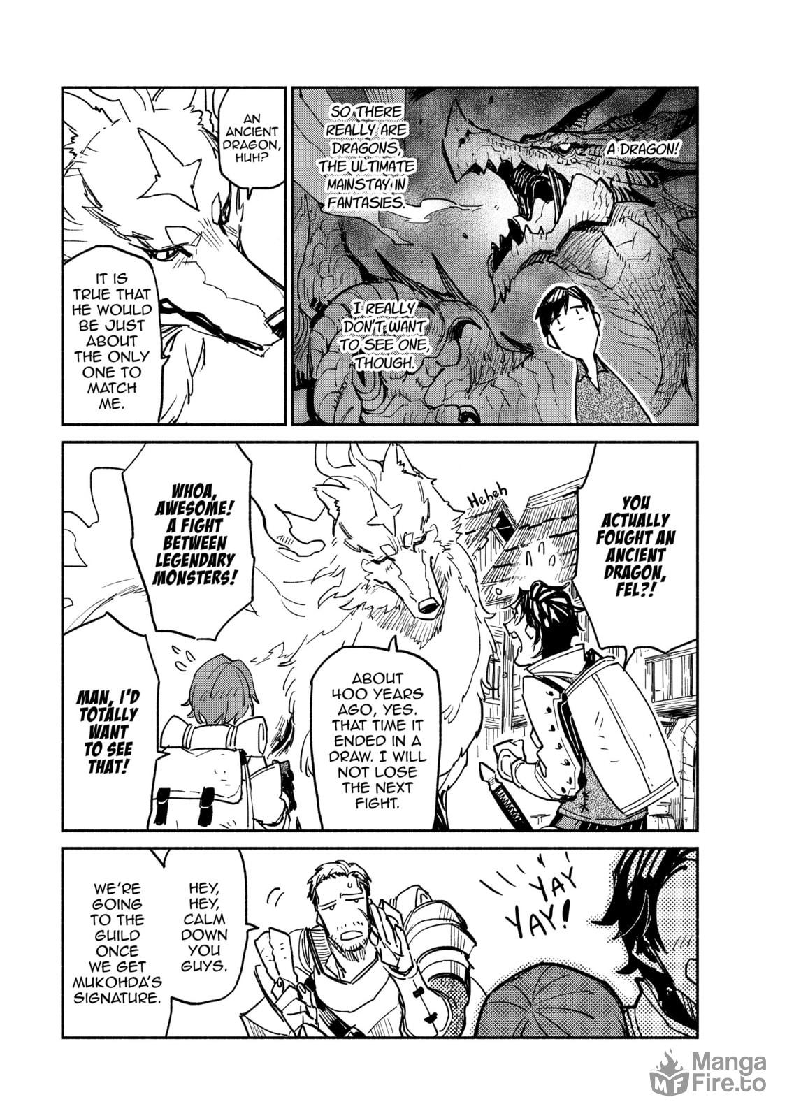 When I Tried to Approach the Border With a legendary Magic Beast in Tow. It Was Really Hard to Get In page 19