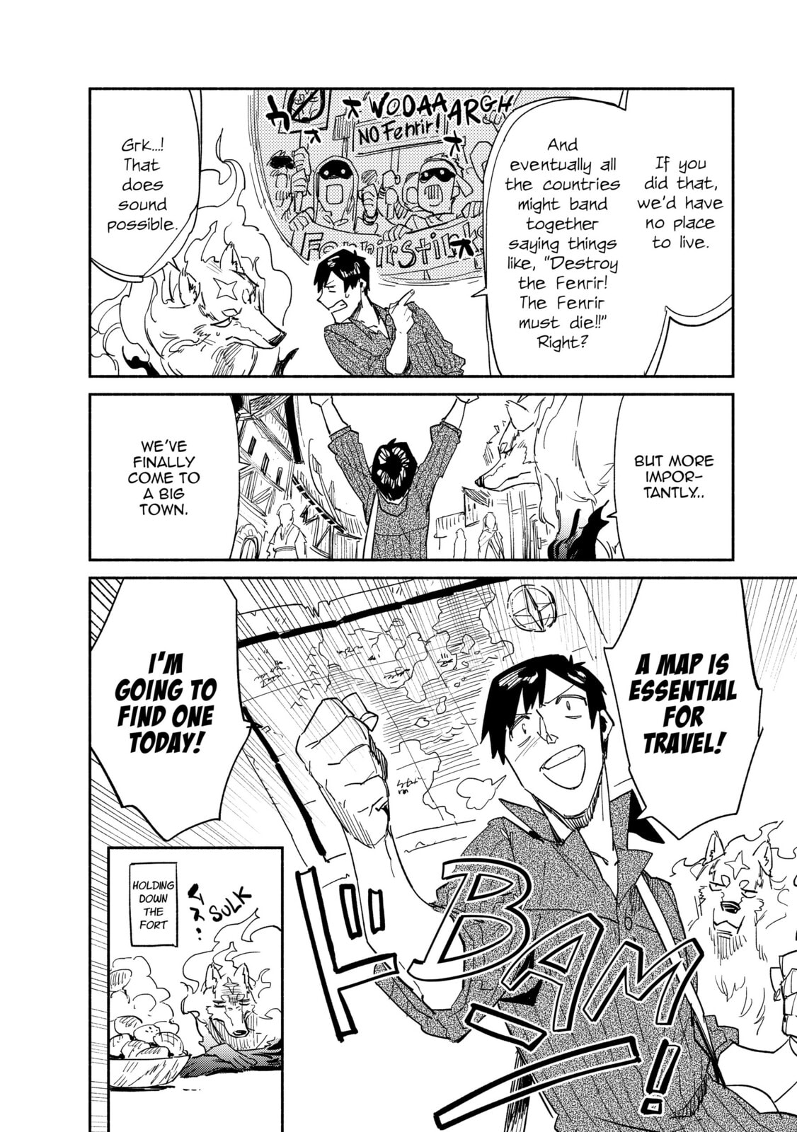 I Managed to Get a Map And Learn About the State of the World. But… page 7