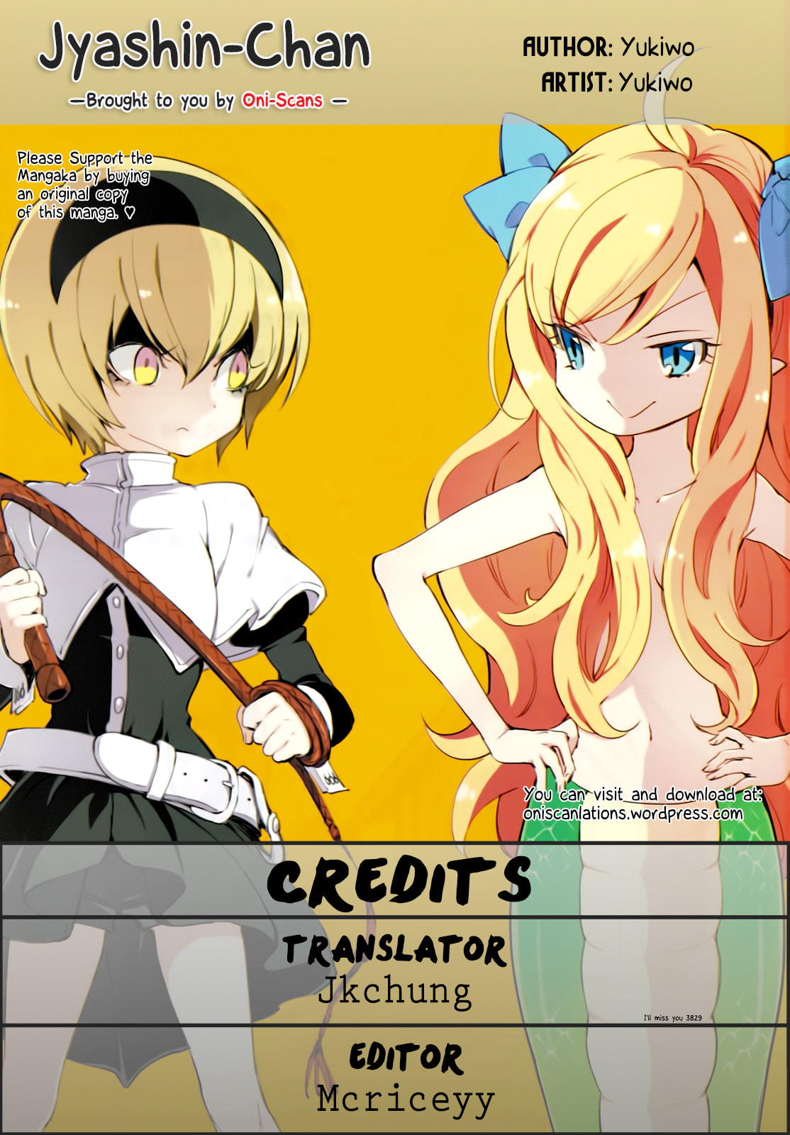 Jyashin-chan Level Down page 0