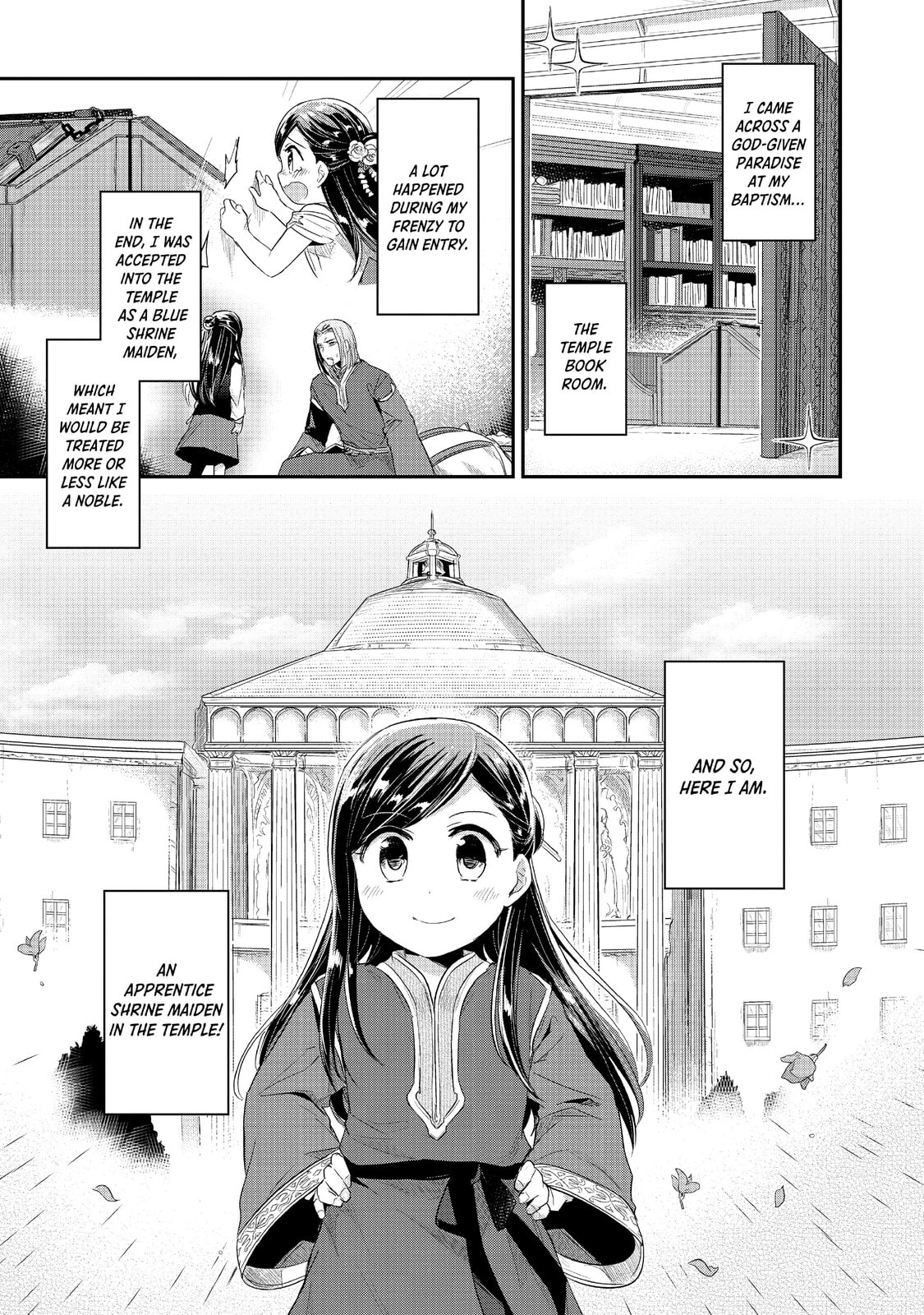 An Apprentice Priestess at the Temple page 0