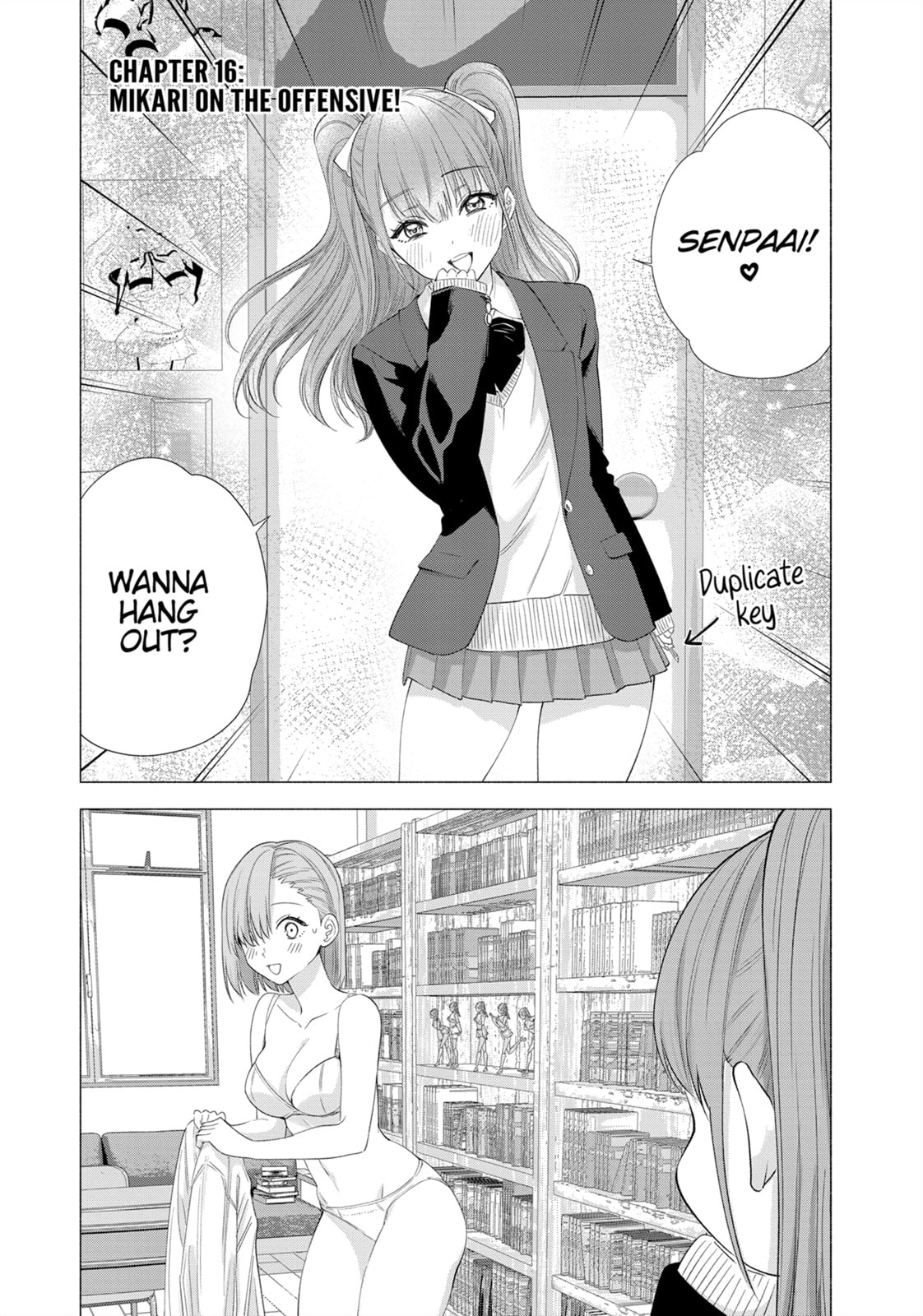 MIKARI ON THE OFFENSIVE! page 0