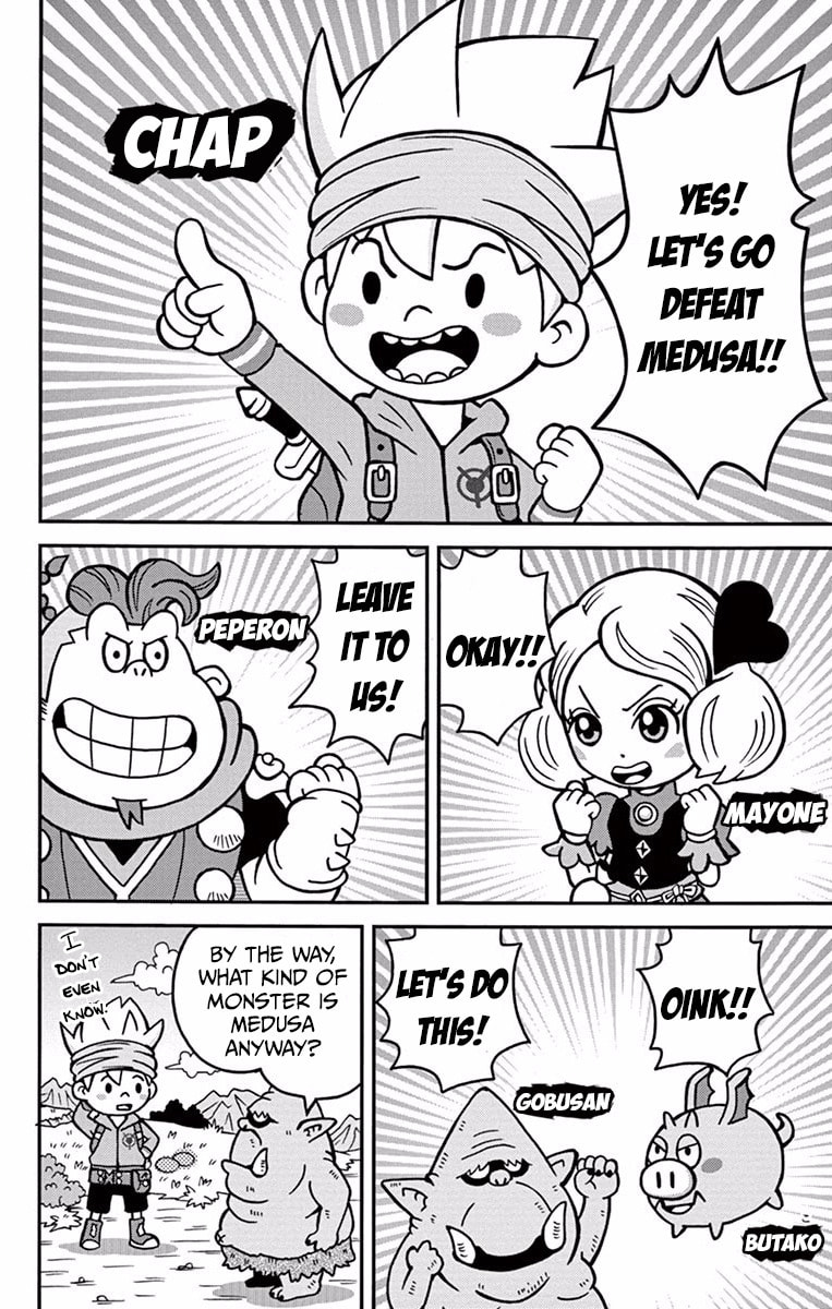 An adventure with exciting weapons and hilarious friends!! page 6