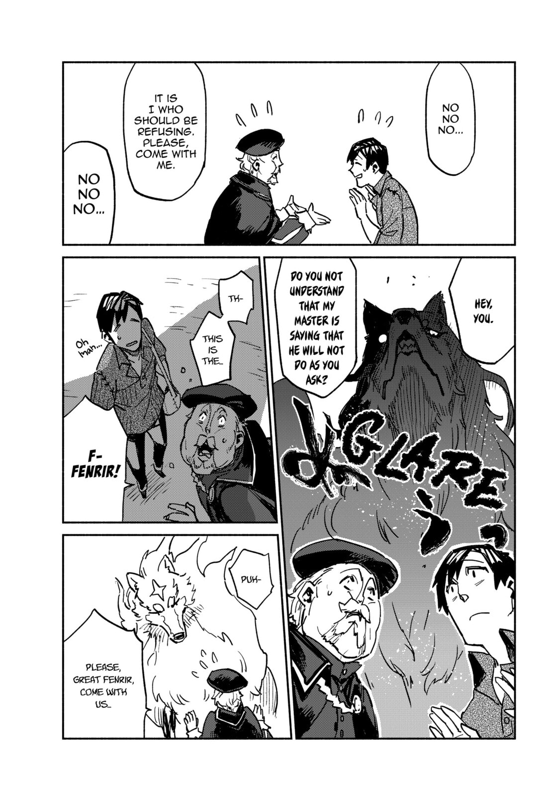 When I Tried to Approach the Border With a legendary Magic Beast in Tow. It Was Really Hard to Get In page 16