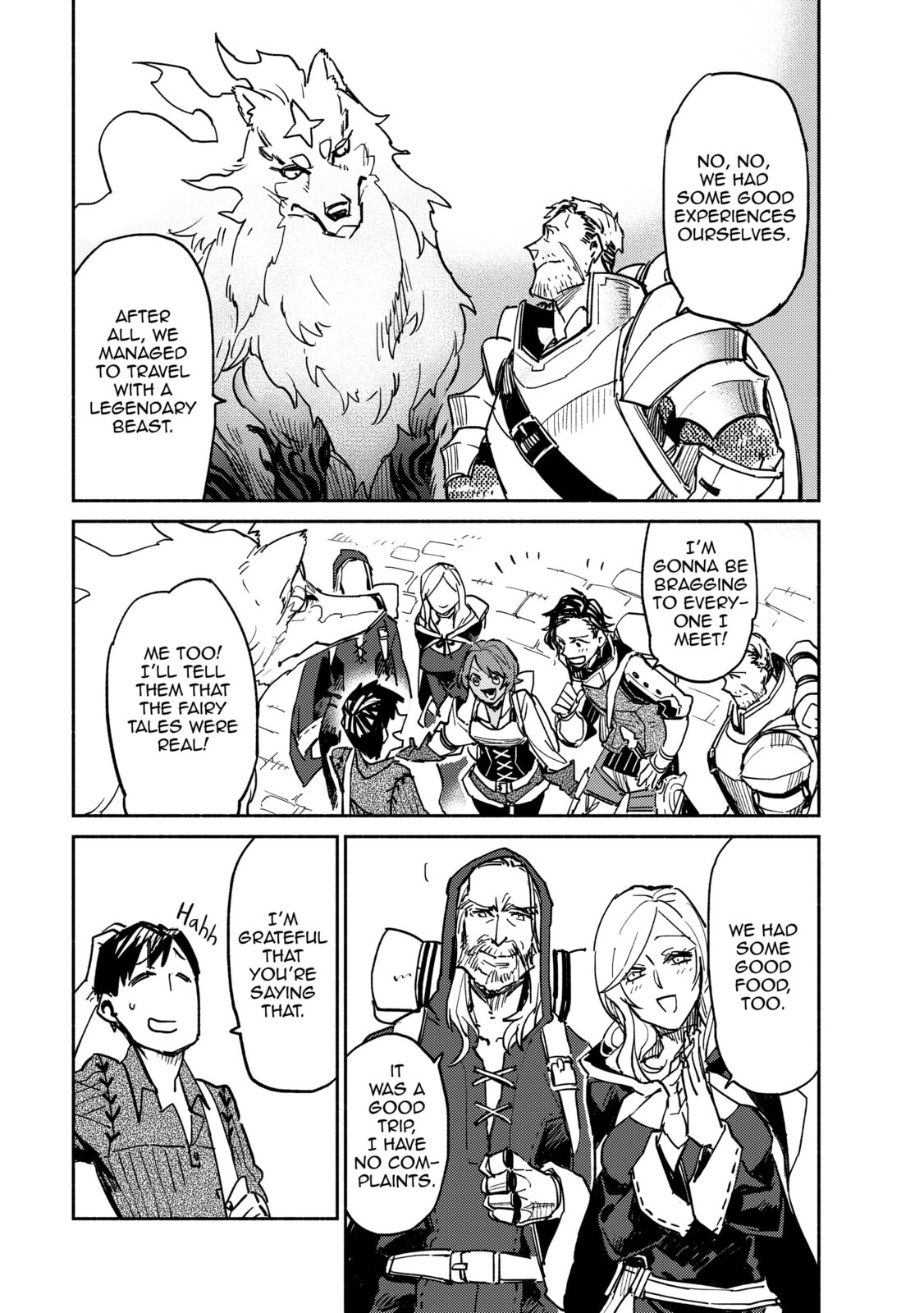 When I Tried to Approach the Border With a legendary Magic Beast in Tow. It Was Really Hard to Get In page 21