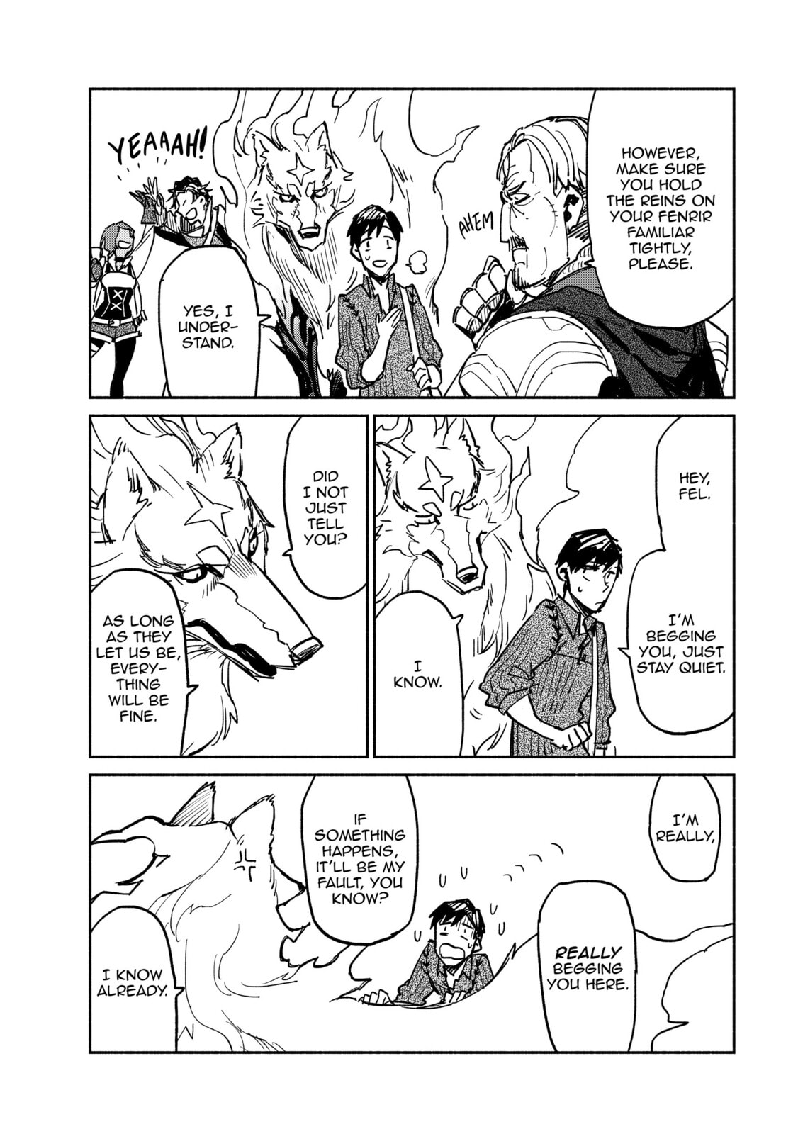 When I Tried to Approach the Border With a legendary Magic Beast in Tow. It Was Really Hard to Get In page 6