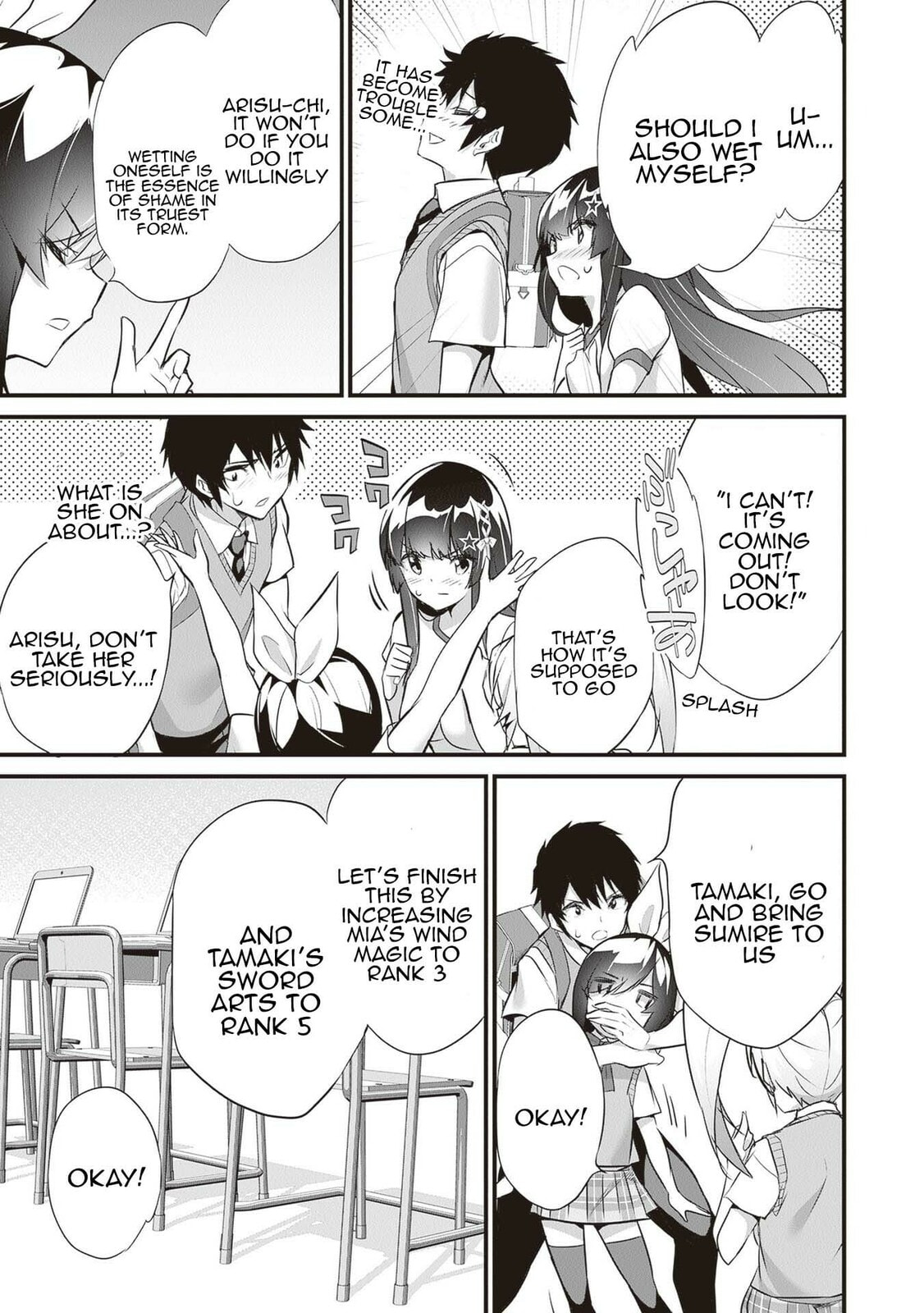 Seizing the main building of Junior High page 18