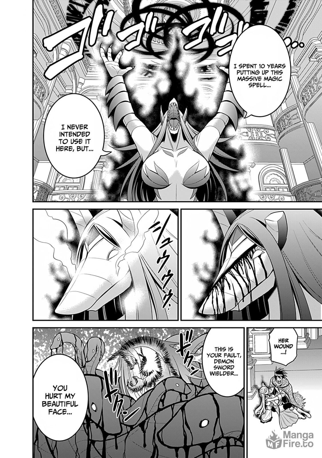 A Diabolical Witchcraft of Horror! Awaken, The Demon Sword's New Power! page 24
