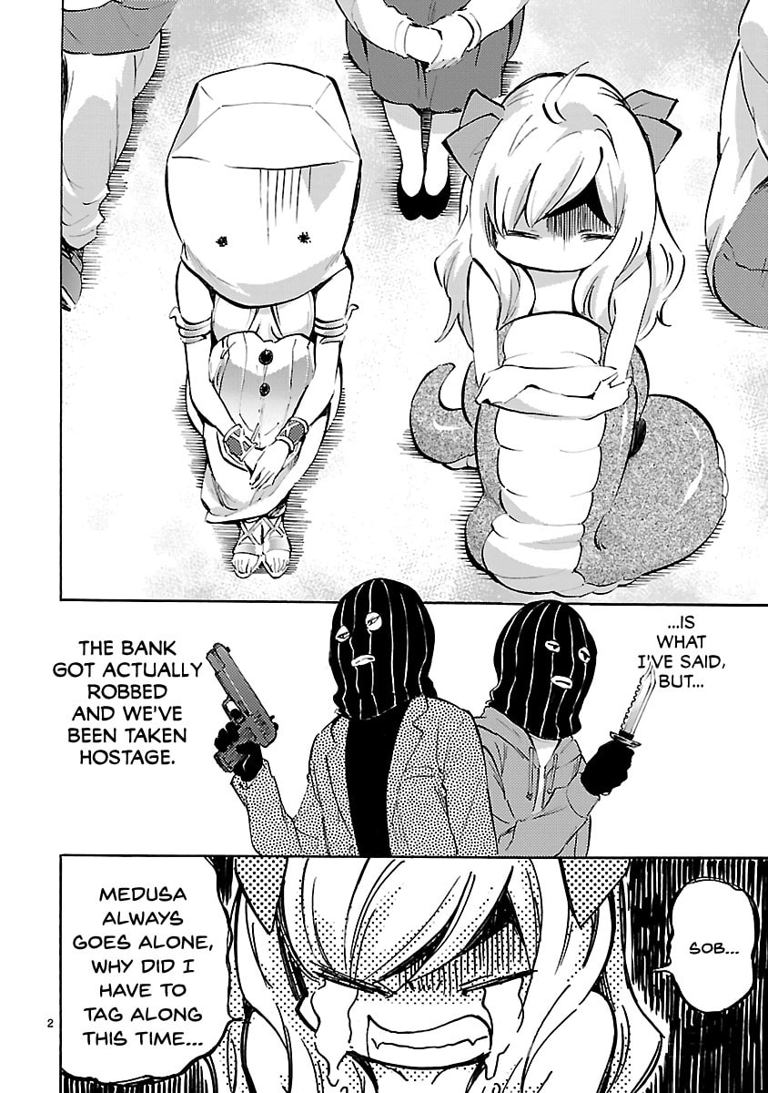 Jashin-chan, Bank Robber page 1